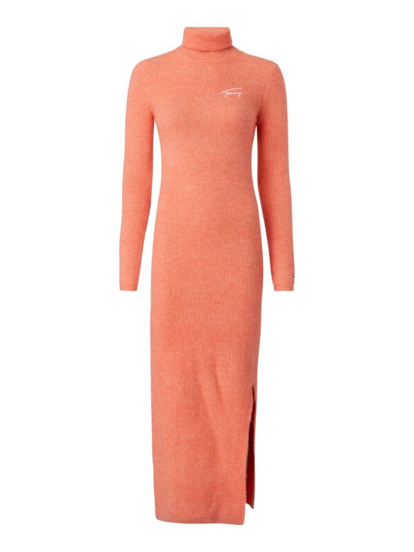 Tommy Jeans Dress - TJW SIGNATURE SWEATE orange