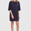 Tommy Jeans Dress - TJW TOMMY SIGNATURE TEE DRESS blue