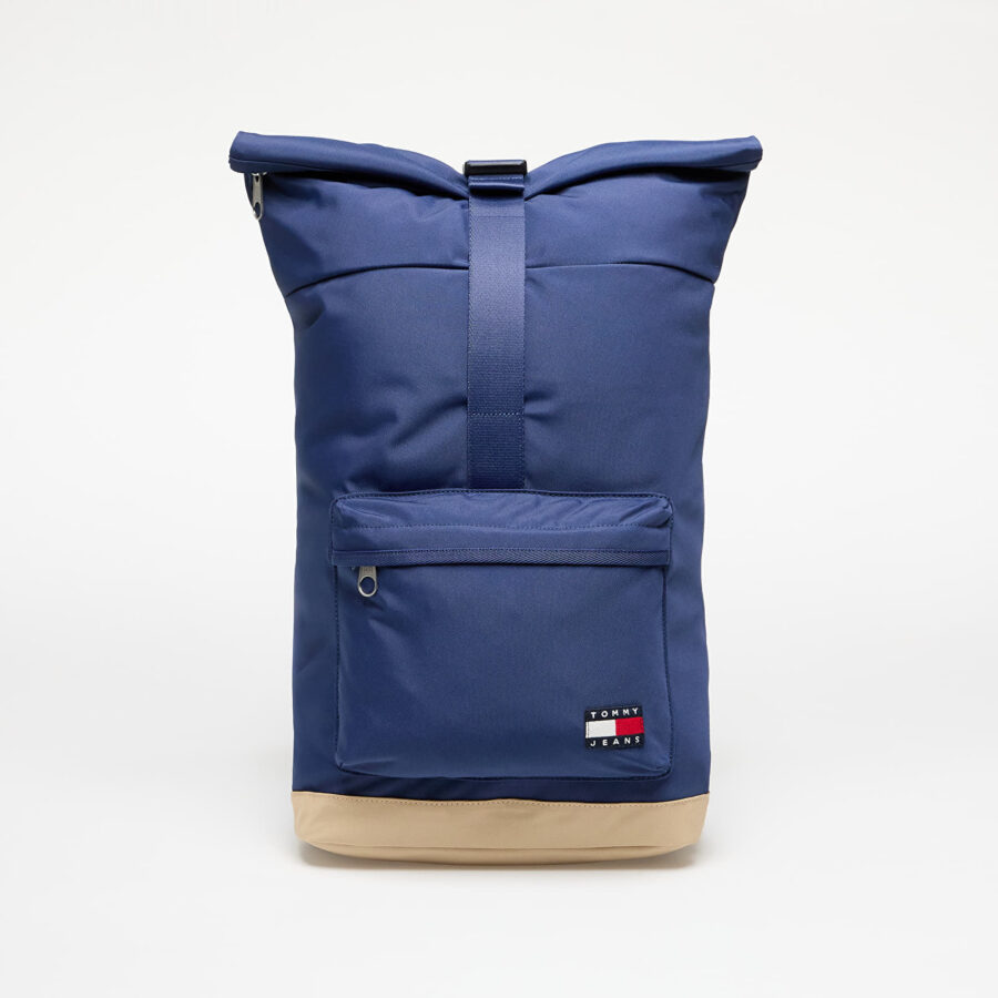 Tommy Jeans Essential Daily Rolltop Backpack Blue Universal-alacsony-ár
