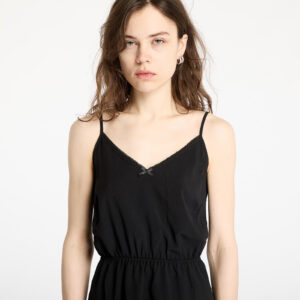 Tommy Jeans Essential Strap Dress Black XS-alacsony-ár