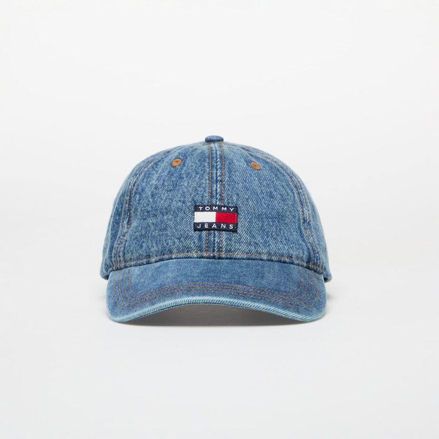 Tommy Jeans Heritage Mid Denim Cap Denim Universal-alacsony-ár