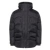 Tommy Jeans Jacket - TJM ASYMMETRIC ZIP PUFFER black
