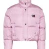 Tommy Jeans Jacket - TJW BADGE CROP VEST pink