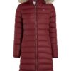 Tommy Jeans Jacket - TJW ESSENTIAL HOODED red