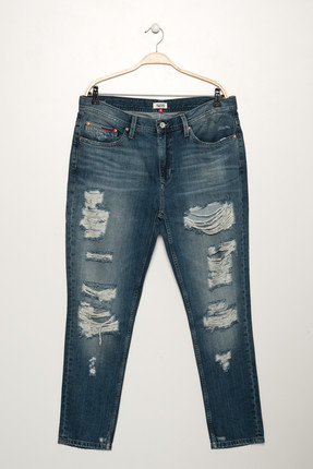 Tommy Jeans Jeans - Girlfriend Claire EXDST blue