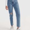 Tommy Jeans Jeans - IZZIE HR SLIM ANKLE CF6115 blue