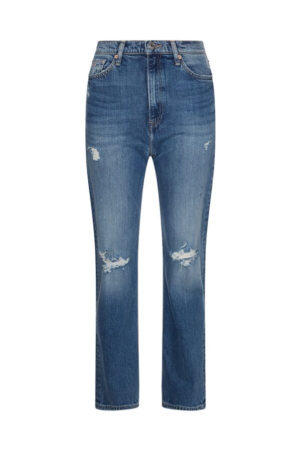 Tommy Jeans Jeans - JULIE UHR STRGHT CE737 blue