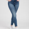 Tommy Jeans Jeans - NORA MID RISE SKNY ANKL ZIP MNM blue