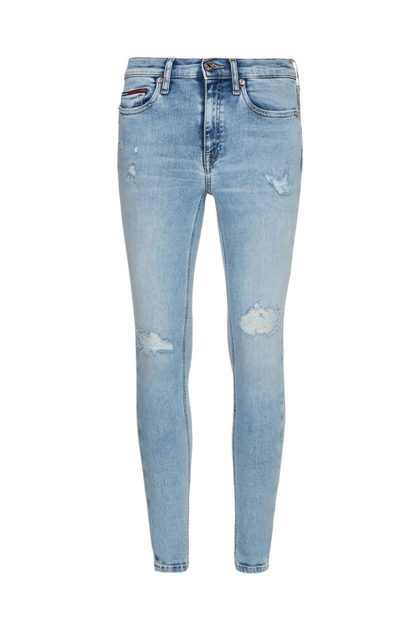 Tommy Jeans Jeans - NORA MR SKNY ANKLE BF2214 blue