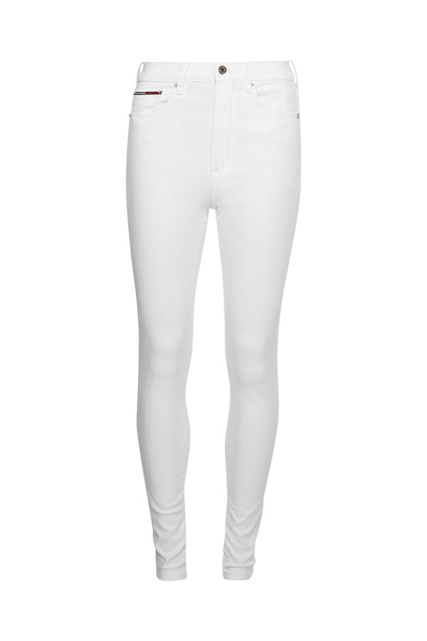 Tommy Jeans Jeans - SYLVIA HR SPR SKNY BF1291 white