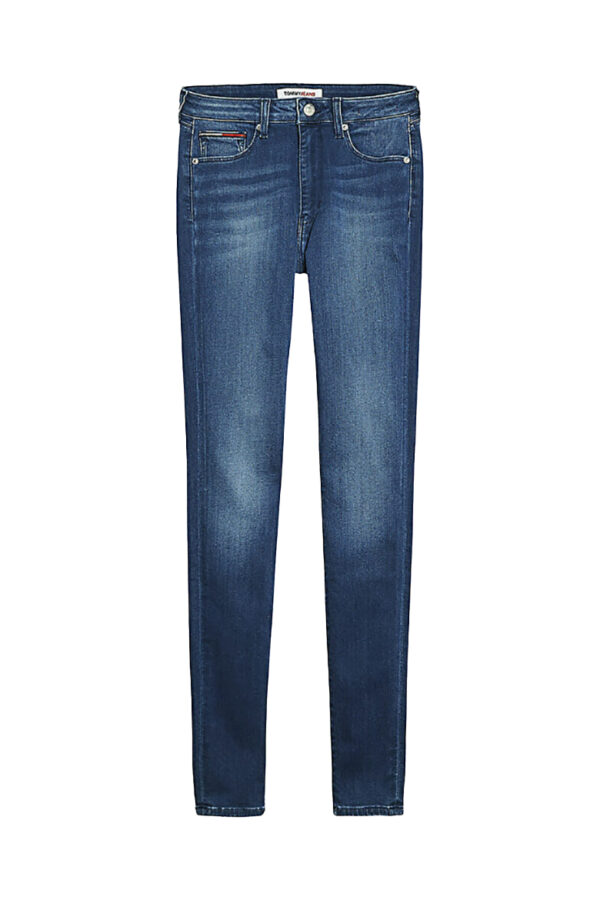 Tommy Jeans Jeans - SYLVIA HR SUPER SKNY NNMBS blue