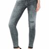 Tommy Jeans Jeans - Tommy Hilfiger MID RISE SKINNY NORA SNSTGR Grey