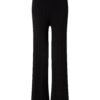 Tommy Jeans Pants - TJW CABLE KNIT PANTS black