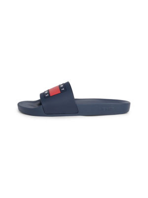 Tommy Jeans Papucs 'Essential'  tengerészkék / tűzpiros / fehér-Ár