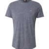 Tommy Jeans Póló 'Jaspe'  tengerészkék / szürke melír / piros / fehér-hu