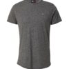 Tommy Jeans Póló 'Jaspe'  tengerészkék / szürke melír / piros / fehér-hu