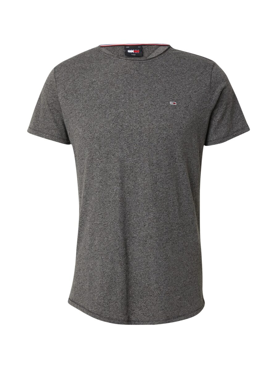Tommy Jeans Póló 'Jaspe'  tengerészkék / szürke melír / piros / fehér-hu