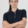 Tommy Jeans Polo Shirt - TOMMY HILFIGER TJW ORIGINAL BASIC POLO dark blue