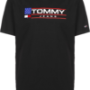 Tommy Jeans Póló  kék / piros / fekete / fehér-Hungary