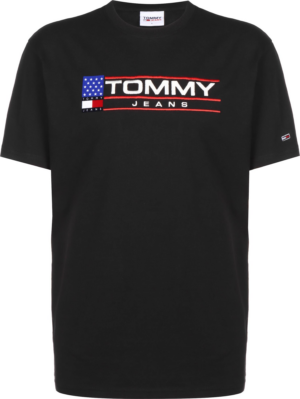 Tommy Jeans Póló  kék / piros / fekete / fehér-Hungary