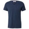 Tommy Jeans Póló  tengerészkék / piros / fehér-hu