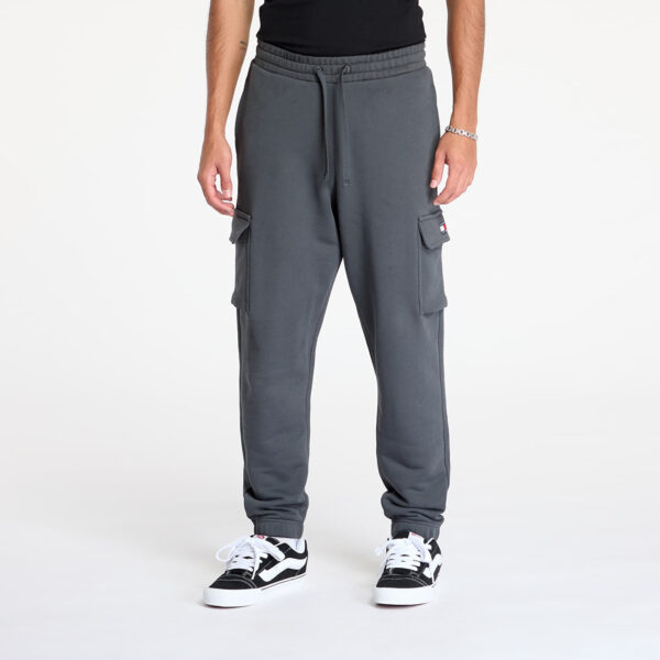 Tommy Jeans Regular Badge Car Pants Gray S-alacsony-ár