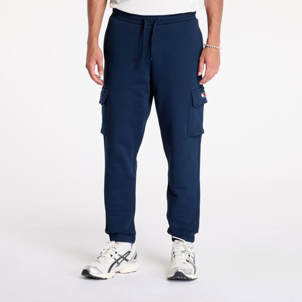 Tommy Jeans Regular Badge Cargo Pant Dark Night Navy S-alacsony-ár