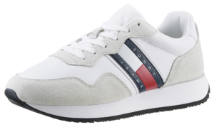 Tommy Jeans Rövid szárú sportcipők 'ESSENTIAL'  kék / piros / fehér-Ár