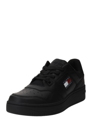 Tommy Jeans Rövid szárú sportcipők 'Essential Retro'  fekete-Ár
