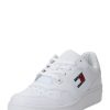Tommy Jeans Rövid szárú sportcipők 'Essential Retro'  tengerészkék / piros / fehér-Ár