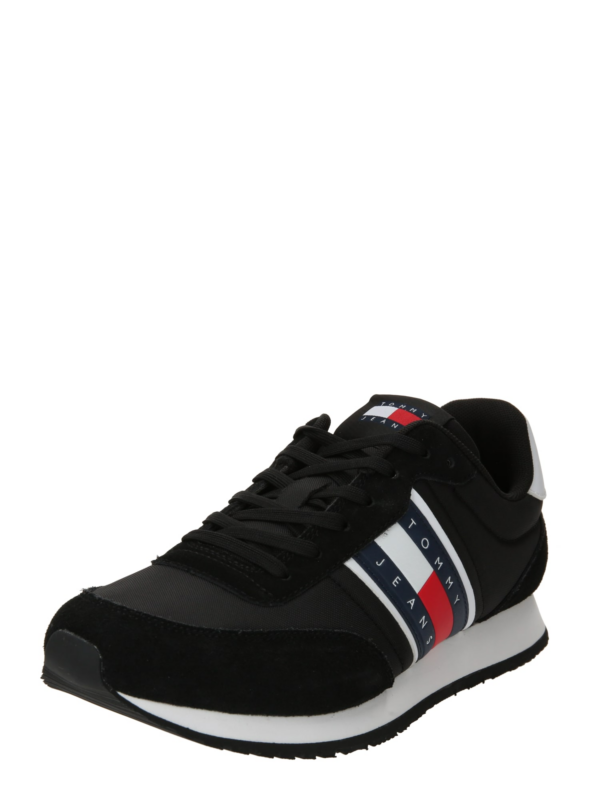 Tommy Jeans Rövid szárú sportcipők 'Essential'  tengerészkék / piros / fekete / fehér-Ár
