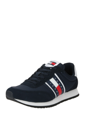 Tommy Jeans Rövid szárú sportcipők 'Essential'  tengerészkék / rikító piros / fehér-Ár