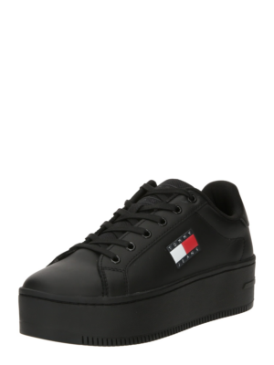 Tommy Jeans Rövid szárú sportcipők 'Essential'  tengerészkék / rikító piros / fekete / fehér-Ár