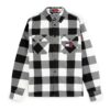 Tommy Jeans Shirt - TJM SHERPA FLANNEL O white