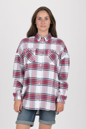 Tommy Jeans Shirt - TJW MODERN CHECK SHIRT multicolor