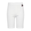 Tommy Jeans Shorts - TJW RIB BADGE CYCLE SHORT white