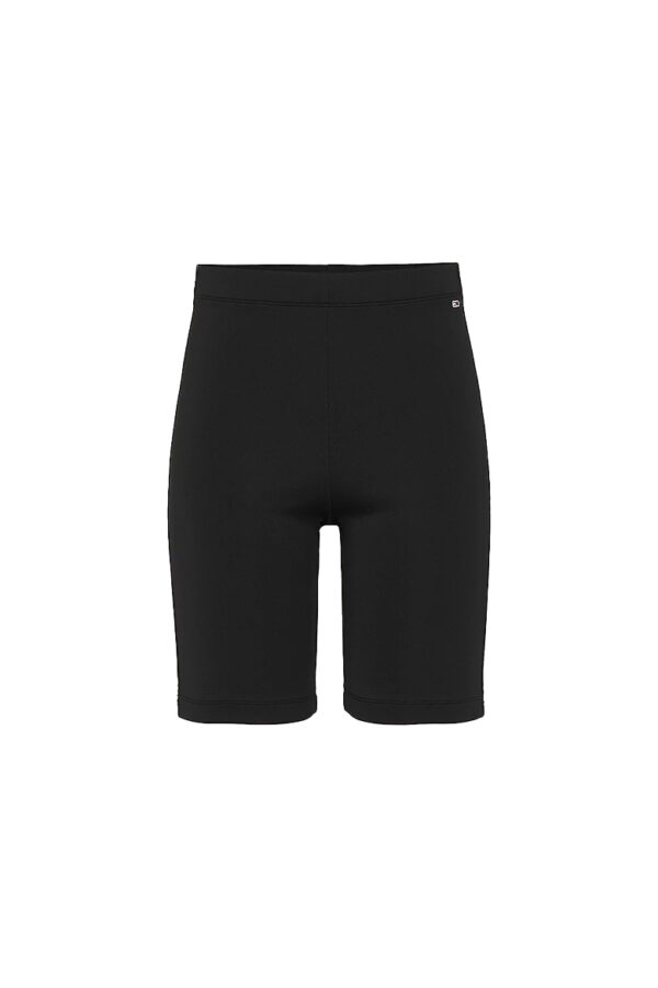 Tommy Jeans Shorts - TJW SKINNY TAPE LEGGING SHORT black
