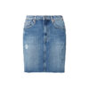 Tommy Jeans Skirt - MOM DNM SKIRT CE737 blue