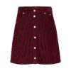 Tommy Jeans Skirt - TJW CORDUROY MINI SK red