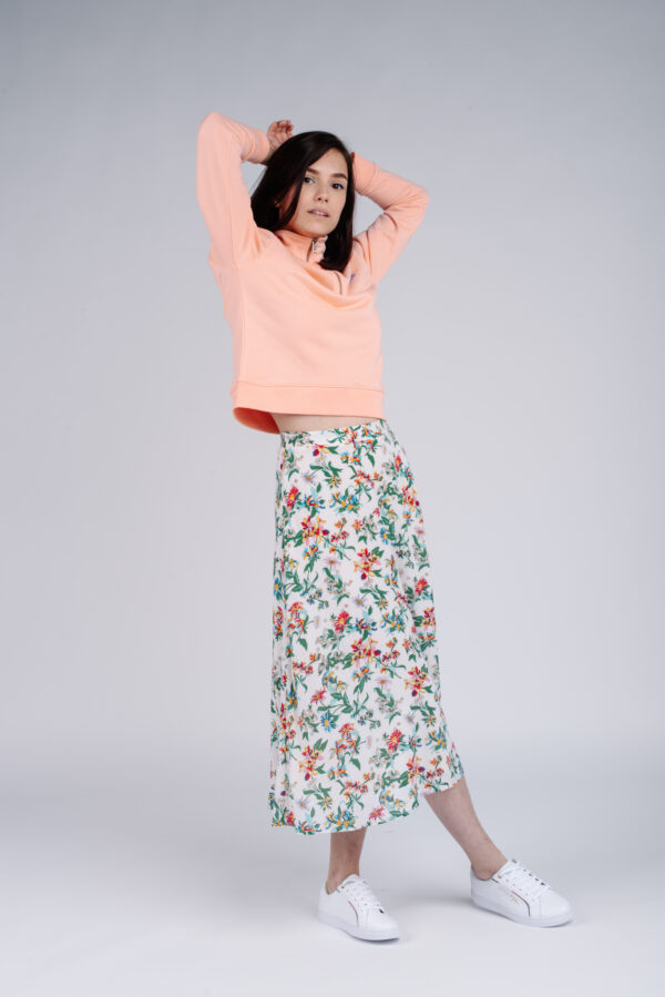 Tommy Jeans Skirt - TJW SUMMER MIDI SKIRT beige