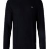 Tommy Jeans Sweater - TJM REGULAR STRUCTURED SWEATER black