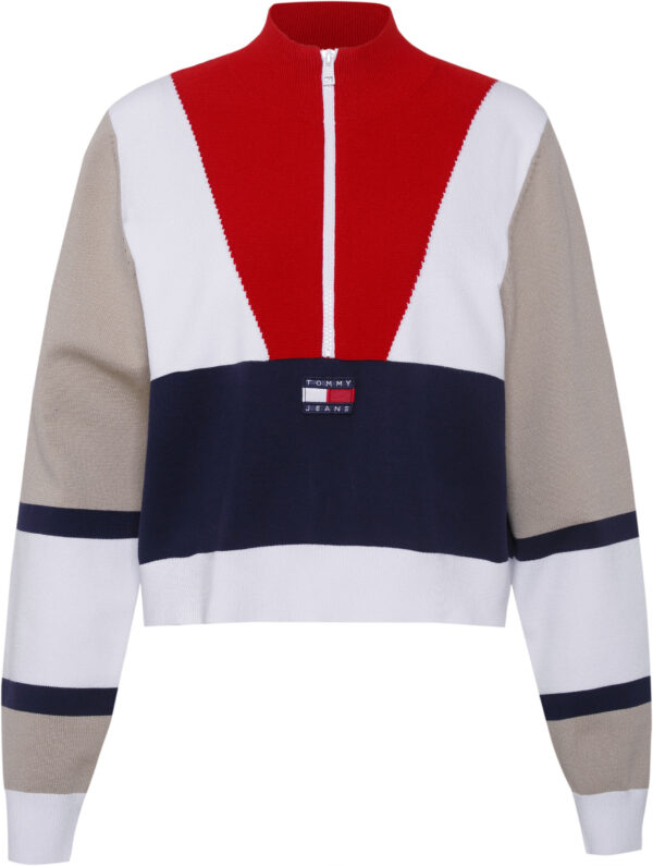Tommy Jeans Sweater - TJW COLORBLOCK LOGO SWEATER multicolor