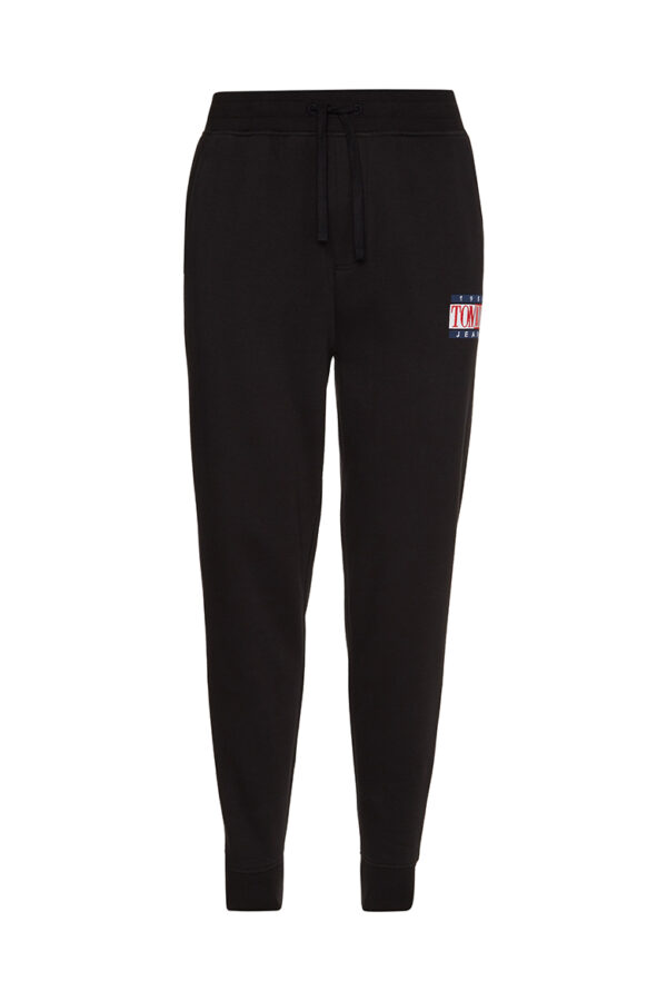 Tommy Jeans Sweatpants - TJM TIMELESS TOMMY 1 SWEATPANT black