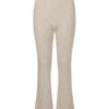 Tommy Jeans Sweatpants - TJW A-LINE RIB BADGE PANT beige