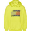 Tommy Jeans Sweatshirt - TJM REFLECTIVE FLAG HOODIE yellow