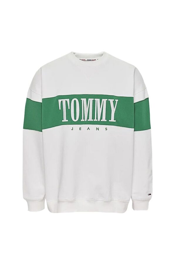 Tommy Jeans Sweatshirt - TJM REG AUTHENTIC BL white