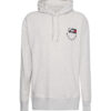 Tommy Jeans Sweatshirt - TJM SMILEY BADGE HOODIE white