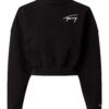 Tommy Jeans Sweatshirt - TJW BXY CROP SIGNATU black