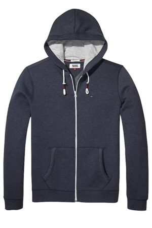 Tommy Jeans Sweatshirt - TOMMY HILFIGER TJM ORIGINAL ZIP HOODIE grey