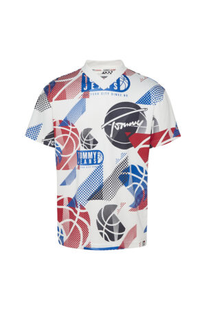Tommy Jeans T-Shirt - TJM BASKETBALL GRAPHIC TEE multicolor